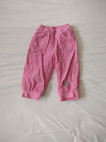 Pantalon fille 12 mois