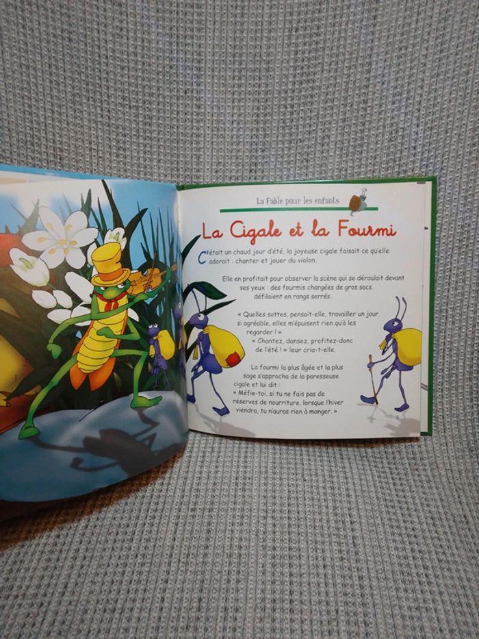 La Cigale et la Fourmi N.1 - Les Fables de la Fontaine / Ed. Altaya - photo numéro 3