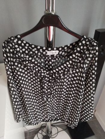 Blouse a pois