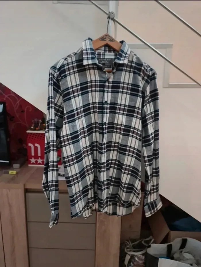 Chemise à carreaux taille M esprit Country - photo numéro 3