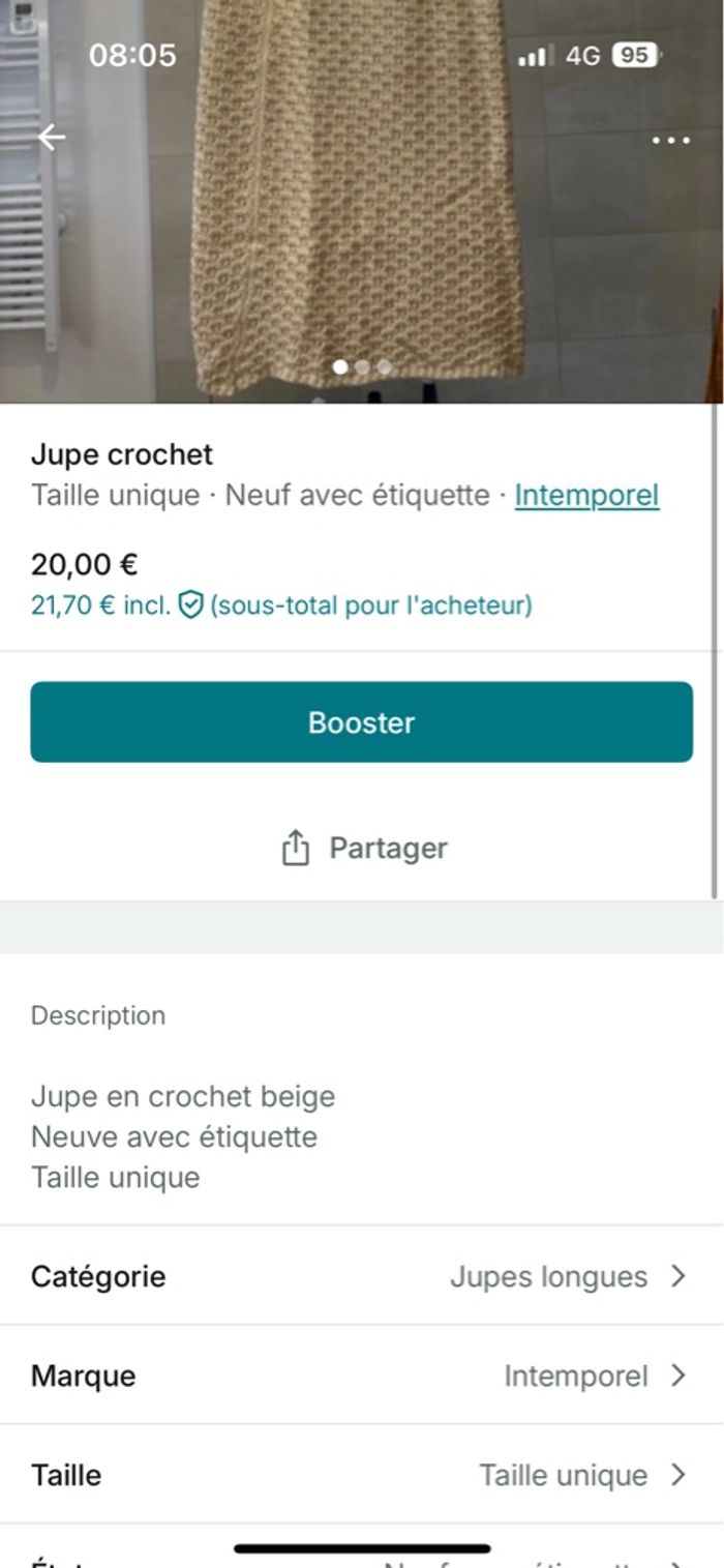 Jupe en crochet - photo numéro 3