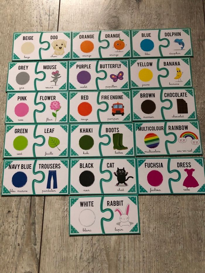 Cartes éducatives anglais - photo numéro 4