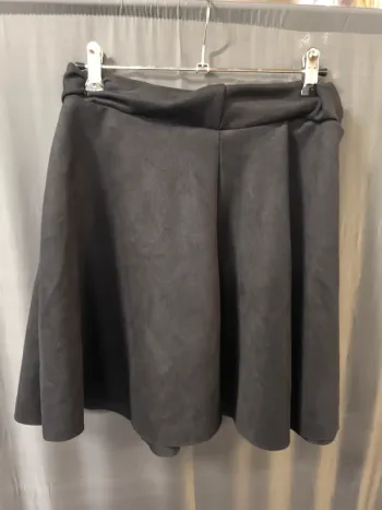 307337 jupe noir effet peau de peche femme 40 sans marque