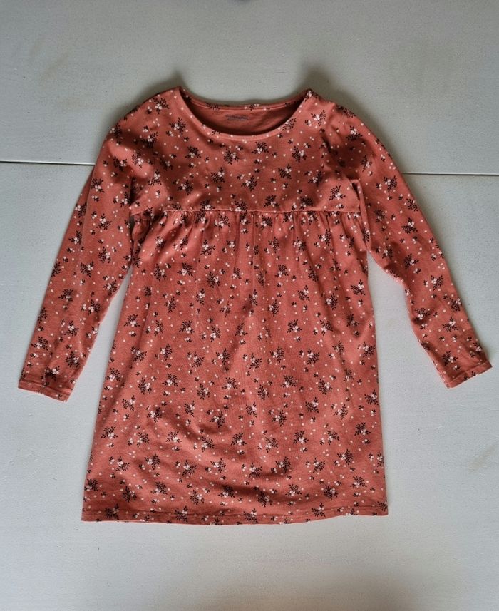 Ensemble robe fleurs et gilet Verbaudet 8 ans - photo numéro 3