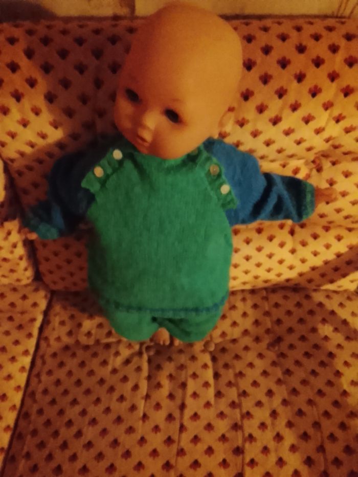 Ensemble garcon 6 mois fait main