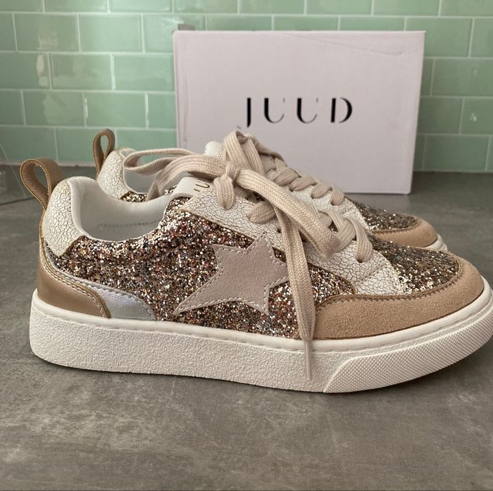 Baskets dorées avec étoile - pointure 36 - photo numéro 4