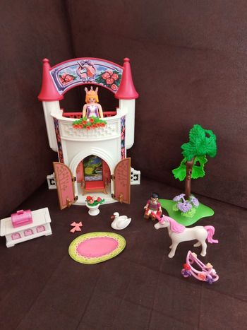 "Playmobil": Petit Château de Princesse avec Accessoires, Personnages...