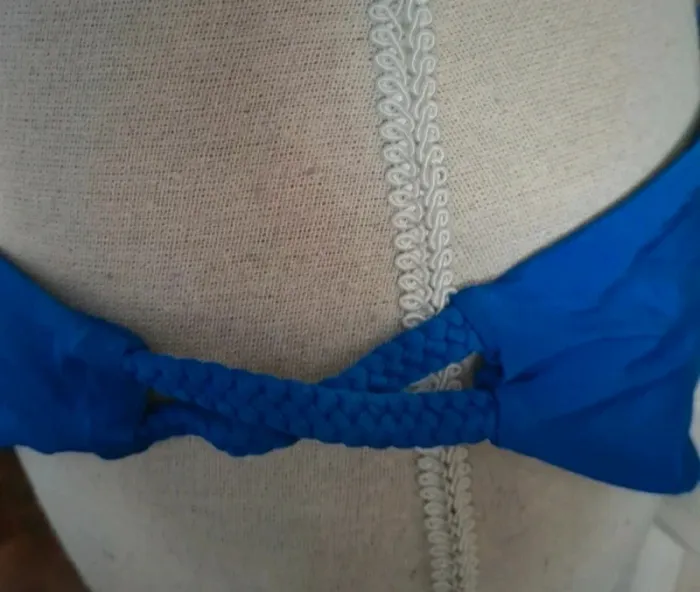 Maillot de bain bleu 2 pièces Taille 40/42 Neuf - photo numéro 5
