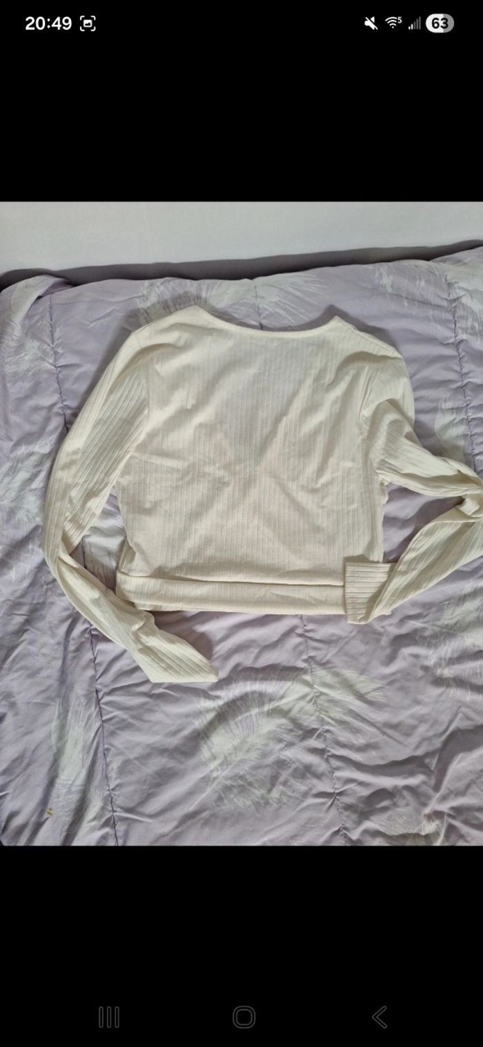 T-shirt écru - photo numéro 3