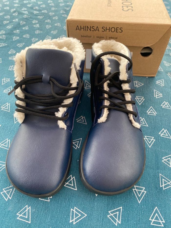 Chaussures bottines fourrée  neuf 39 barefoot - photo numéro 2