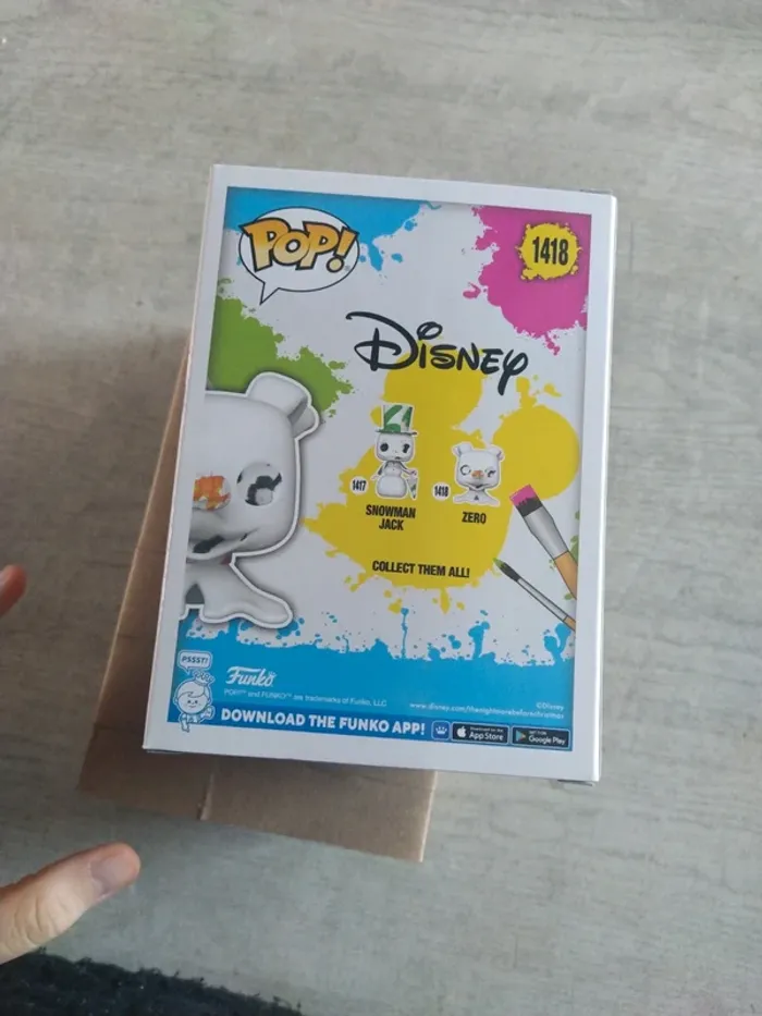 Figurine zéro pop funko diy blanc - photo numéro 5