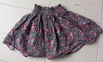 Jupe fleurie 5 ans