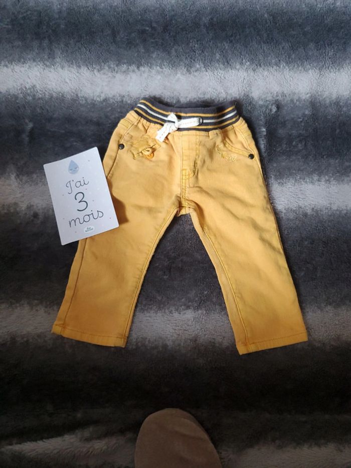 Pantalon creeks 3 mois jaune