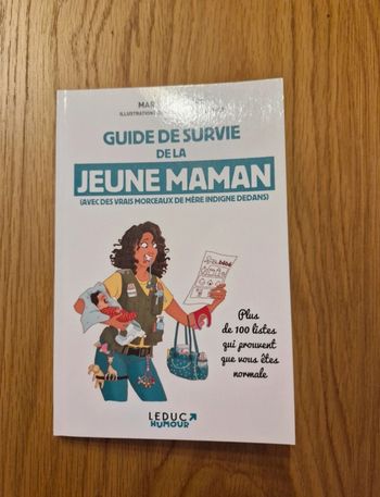 Livre "Guide survie de la jeune maman" de Marie Thiillier
