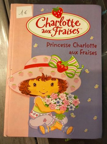 Livre princesse Charlotte aux fraises