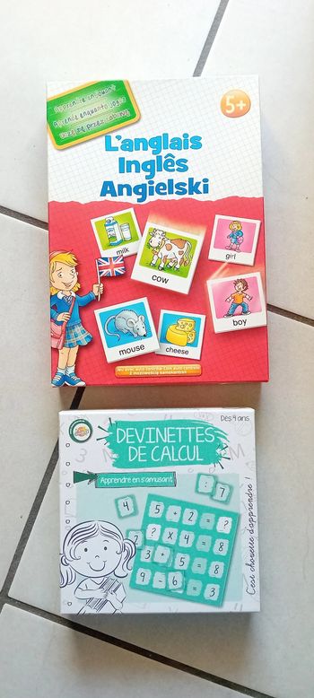 Lot de 2 jeux éducatifs