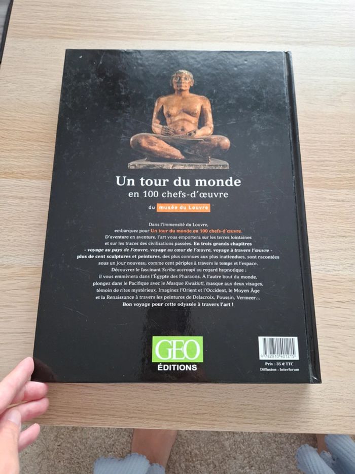 Livre tour du monde en 100 chefs-d’œuvre - photo numéro 2
