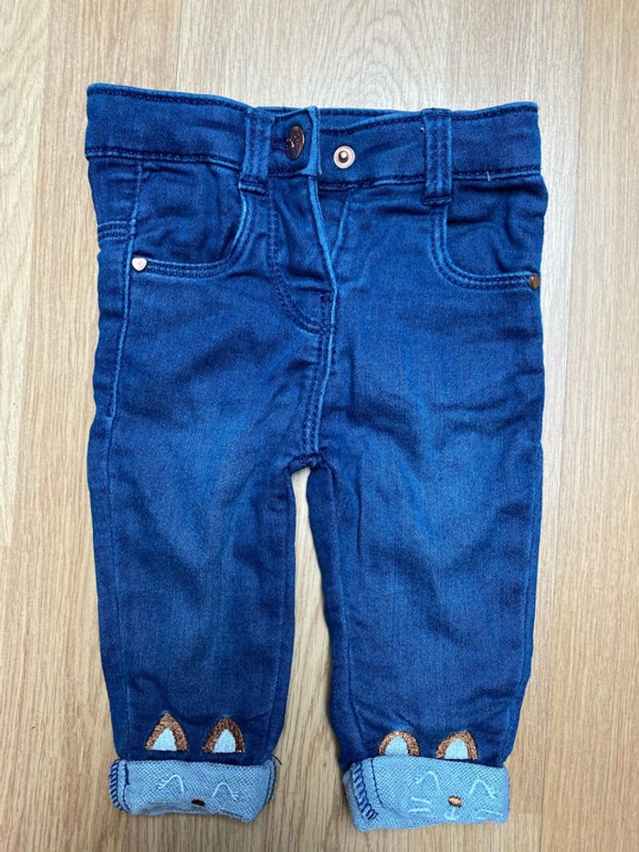 Jeans petit chat