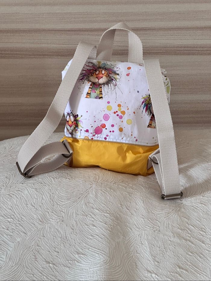 Sac à dos maternelle tigre peintre - photo numéro 3