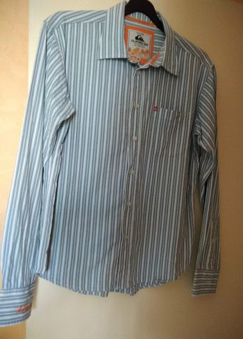Chemise rayée manches longues