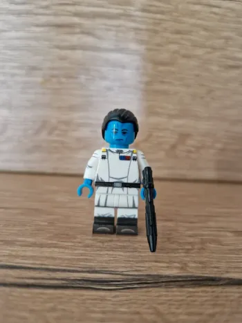 Figurine type lego Admiral Thrawn stormtroopers star wars