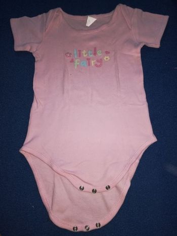 Lot de 3 bodys manches courtes fille 36 mois