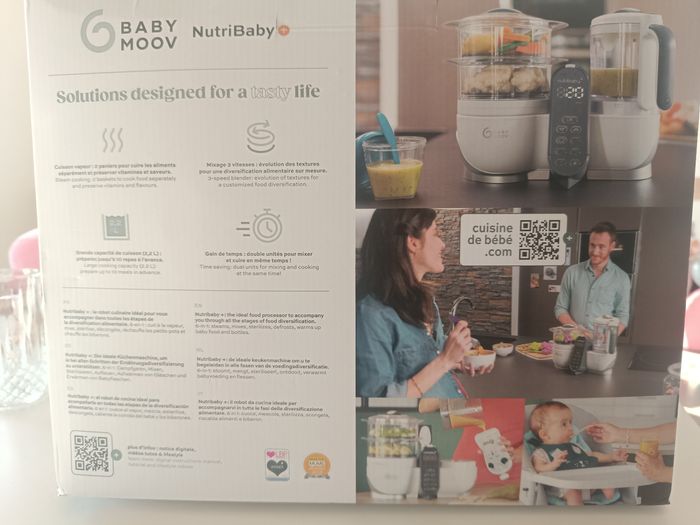 Nutrybaby+ Babymoov avec babybols - photo numéro 2