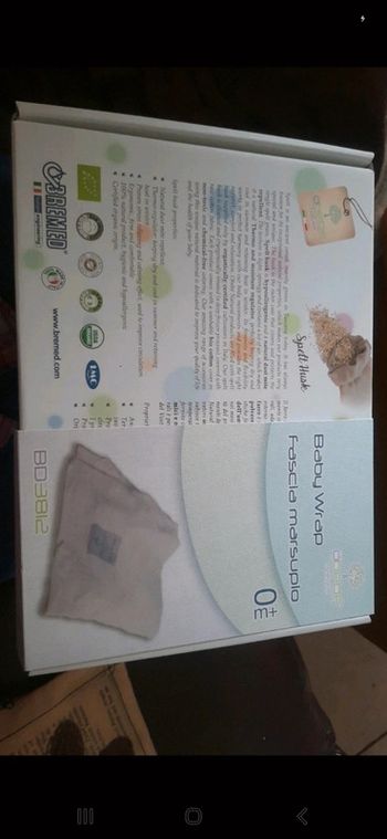 Echarpe bébé nourrisson