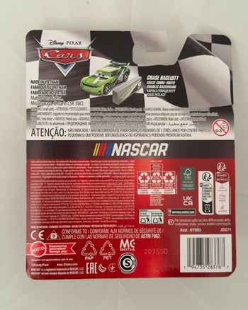 Disney Pixar Cars – Chase Racelott #9 Vitoline – NASCAR – Neuf sous blister