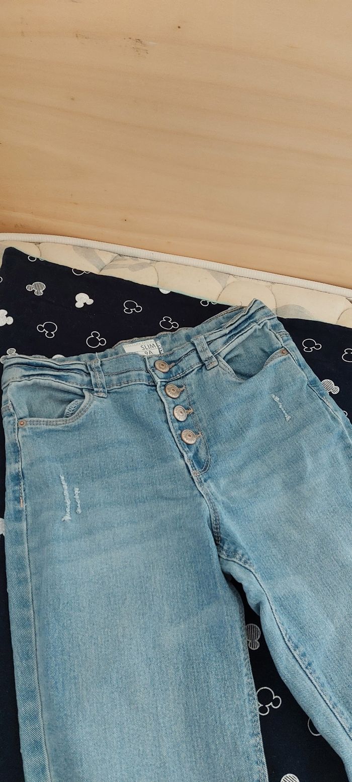 Jean taille haute 9ans - photo numéro 2