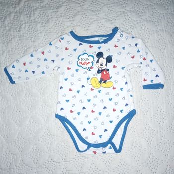 Body Disney 3 mois bébé
