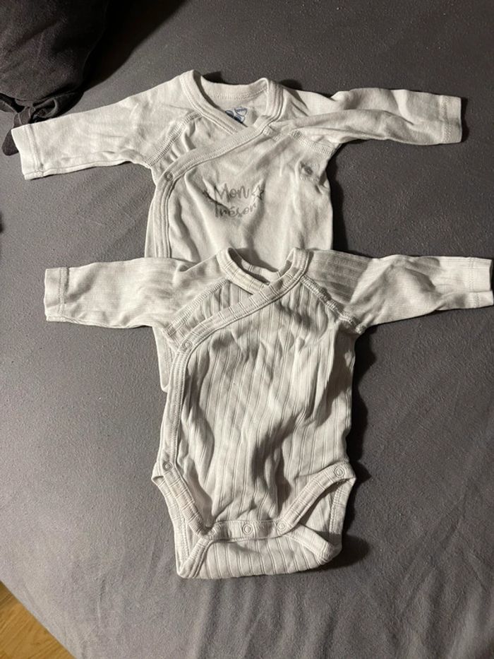 Lot de 2 bodies naissance