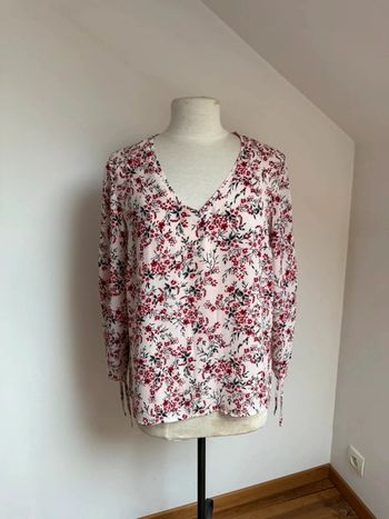 Superbe Blouse fleurie fluide neuve Camaïeu 🌸 40 L