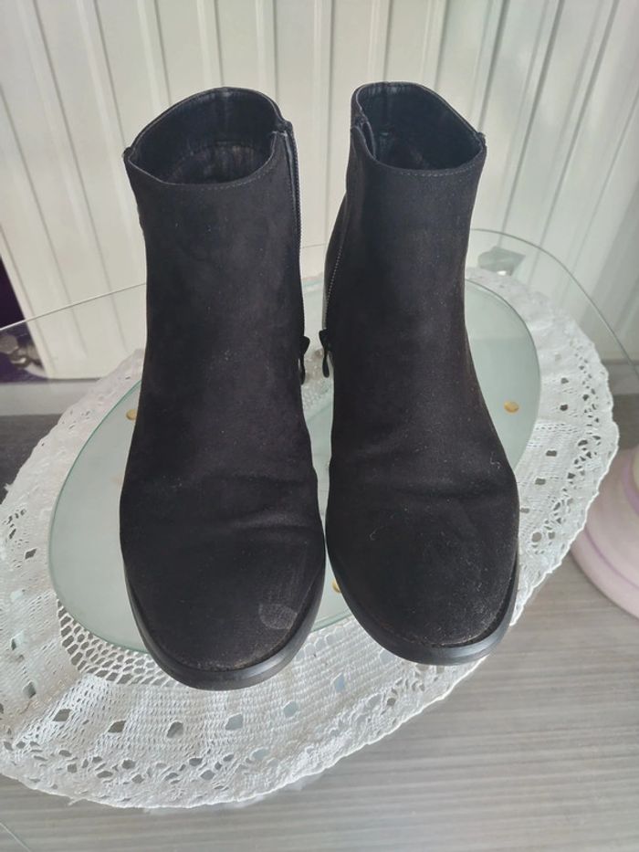 Bottines plates