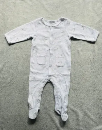Pyjama velours, 12 mois