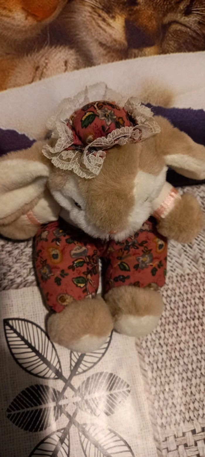 Peluche lapin - photo numéro 2
