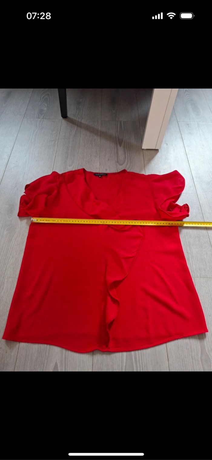 Blouse manches courtes Tara Jarmon taille 38 - photo numéro 8