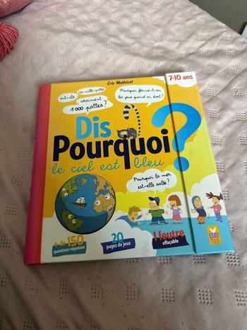 Livre dis mois pourquoi? Très bon état
