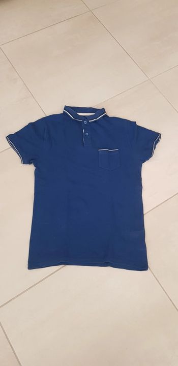 Polo bleu