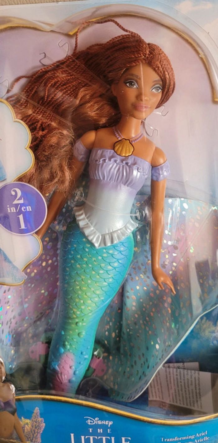 Poupée ariel transformable disney - photo numéro 4