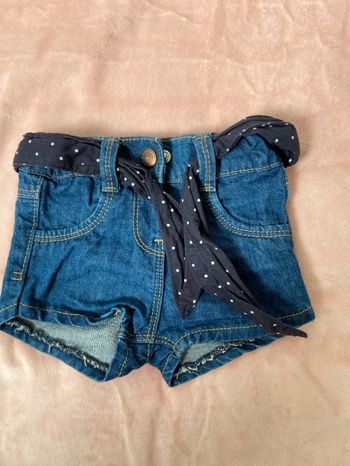 Short en jean