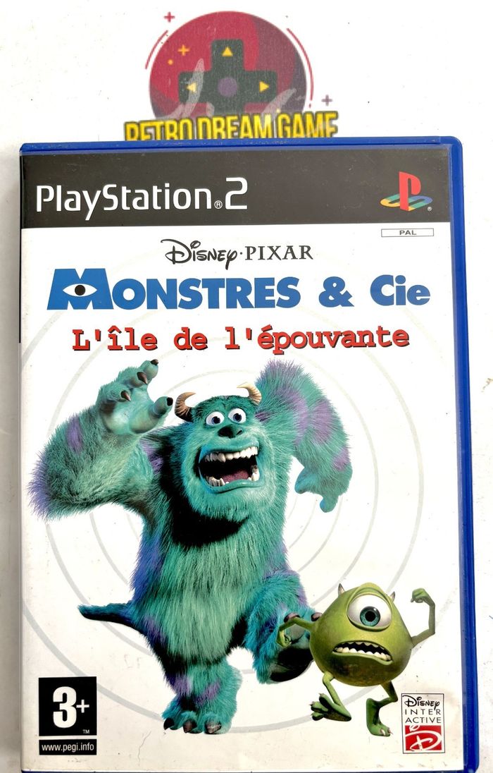 Monstre & cie l'ile de l'epouvante pour PS2