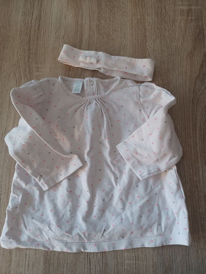 Haut 12 mois obaibi avec bandeau - photo numéro 2