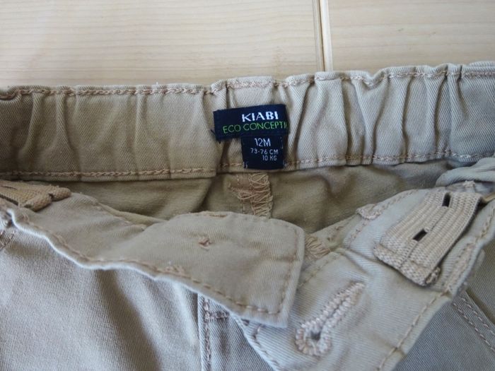 Pantalon chino beige Kiabi 12 mois - photo numéro 4