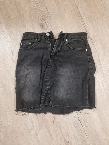Jupe en jean noir