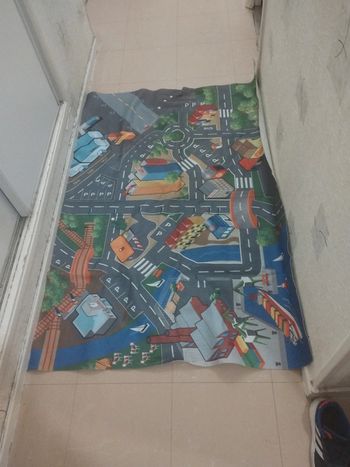 Tapis dans la ville