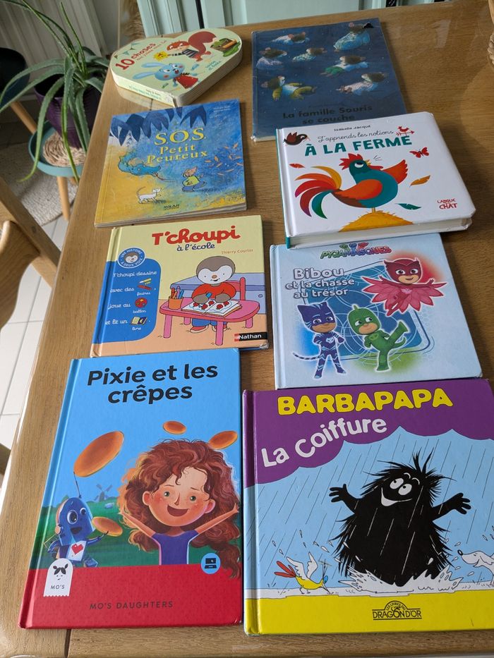 Divers livres petits enfants