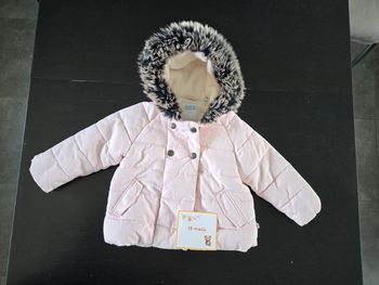 Manteau hiver fille 18 mois