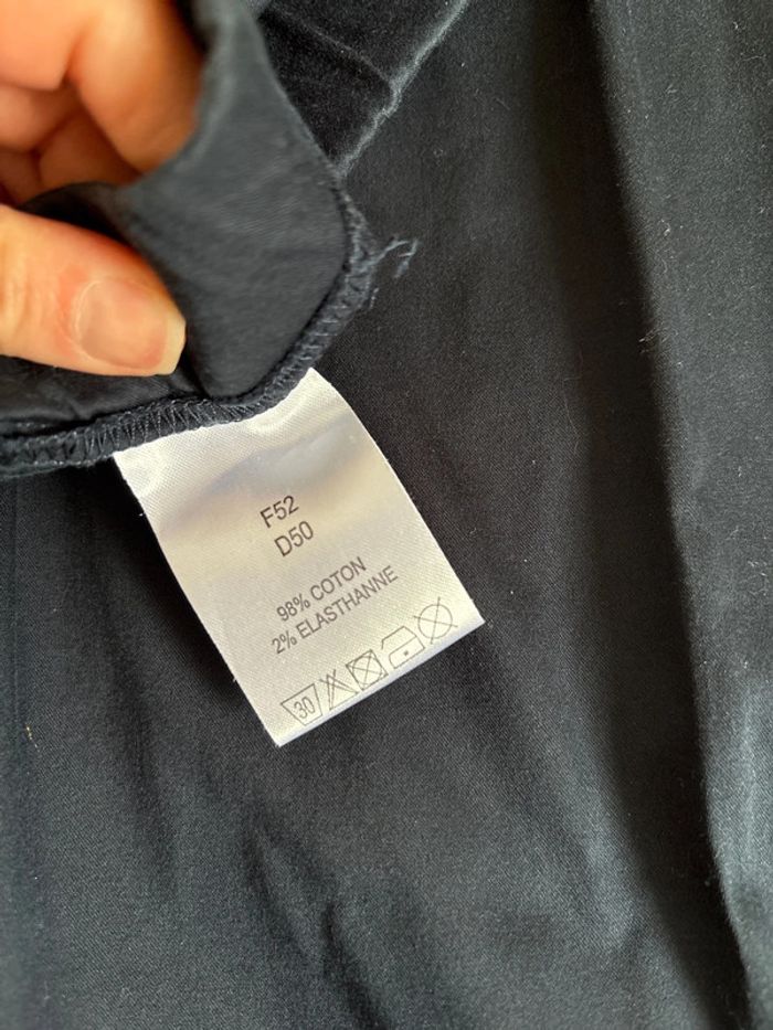 Pantacourt bleu marine Christine Laure t.52 - photo numéro 5