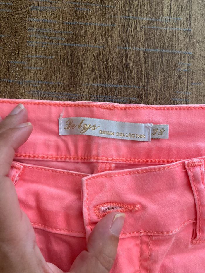 Short taille basse rose bonbon Le lys taille 38 - photo numéro 2